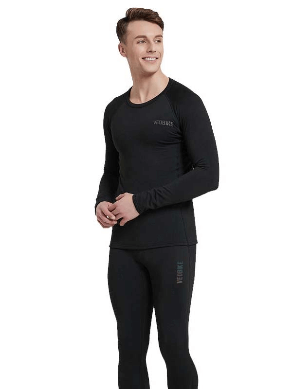 Outdoor Sports Fitness Thermal Underwear Set for Men - SF0952