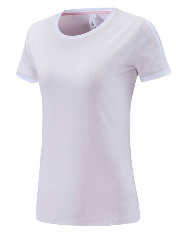 Schnell trocknendes, schmales, kurzärmliges Lauf-T-Shirt / stilvolle Sportbekleidung für Damen – SF0087