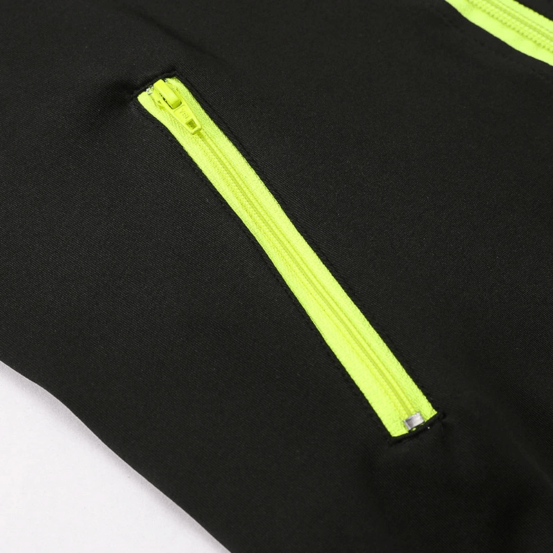 Veste thermique zippée à manches longues et couches de base pour femmes à séchage rapide - SPF0397 