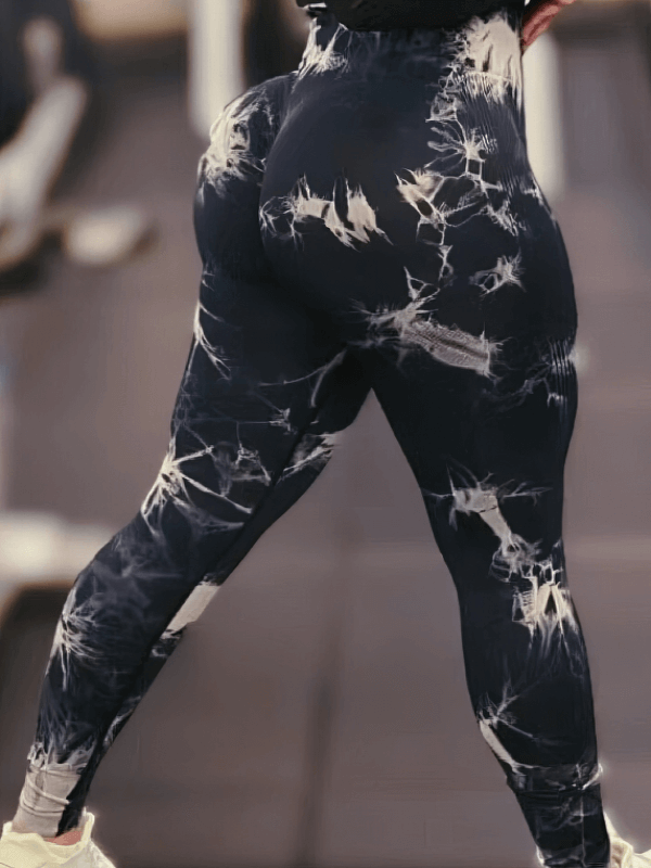 Nahtlose enge Damen-Leggings mit PushUp-Effekt - SF0151 