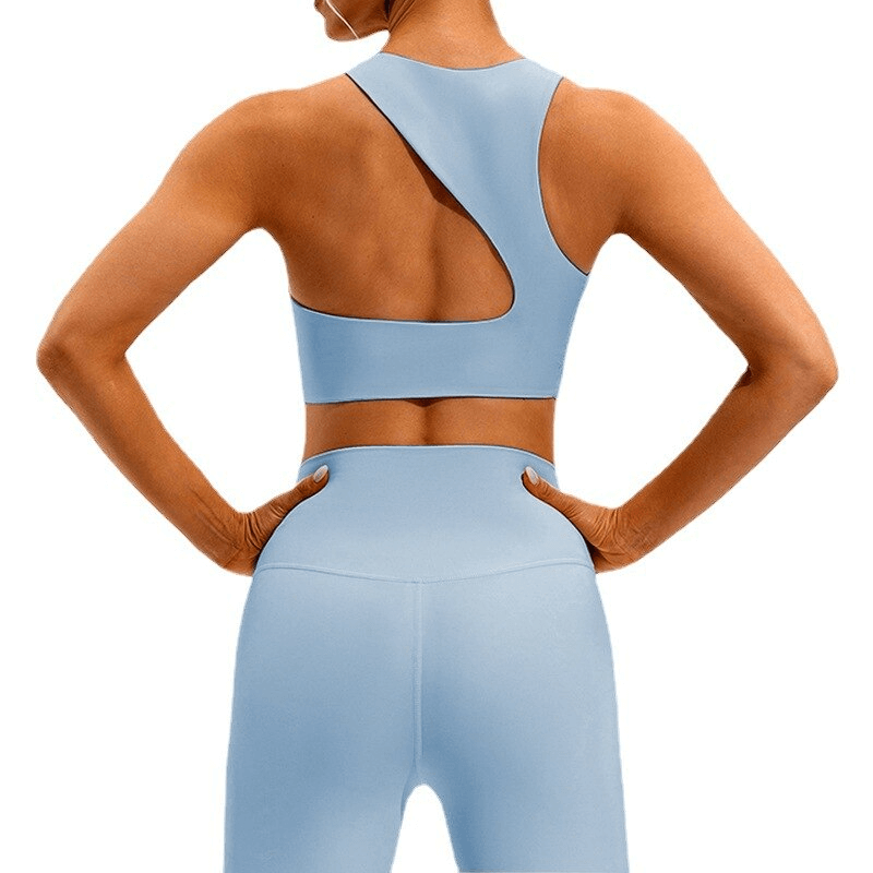 Sexy elastischer Damen-Sport-BH / Workout-Top mit offenem Rücken – SF1259 