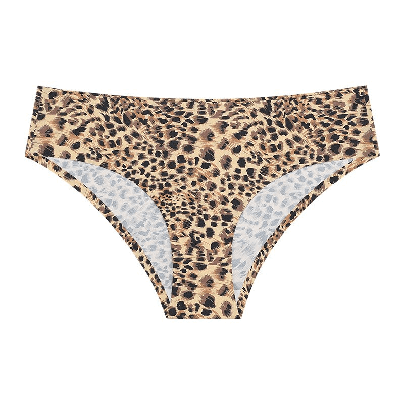 Sous-vêtements / slips de sport sexy imprimé léopard sans couture pour femmes - SPF0913 