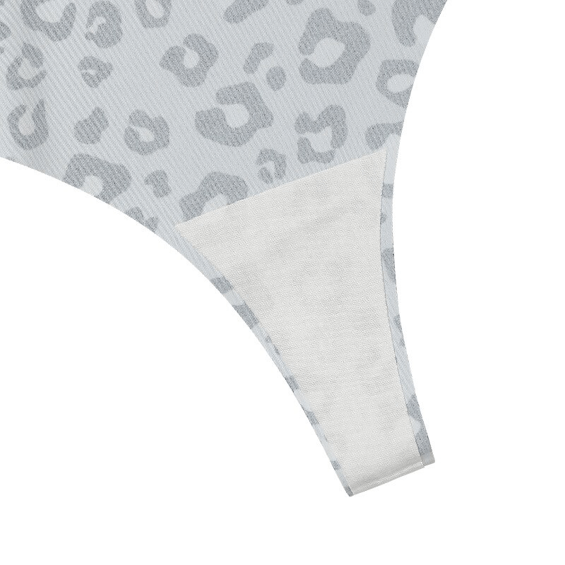 Sexy Leopard Print T-Back T-Shaped Panties / Seamless Underwear - SF0869