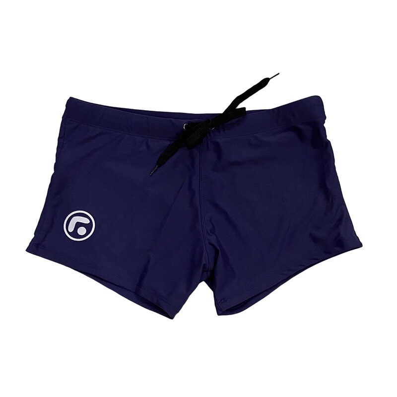 Sexy Men's Solid Color Drawstring Swimming Trunks Surf - SF0821