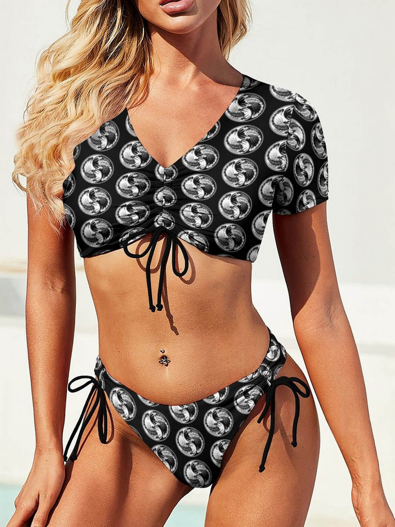 Sexy Damen-Bikini-Badeanzüge mit verschiedenen Skorpion-Prints – SF0492