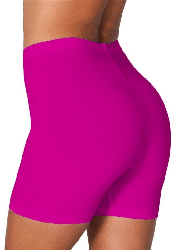 Schlanke, elastische Damen-Shorts mit hoher Taille für Fitness – SF0191 
