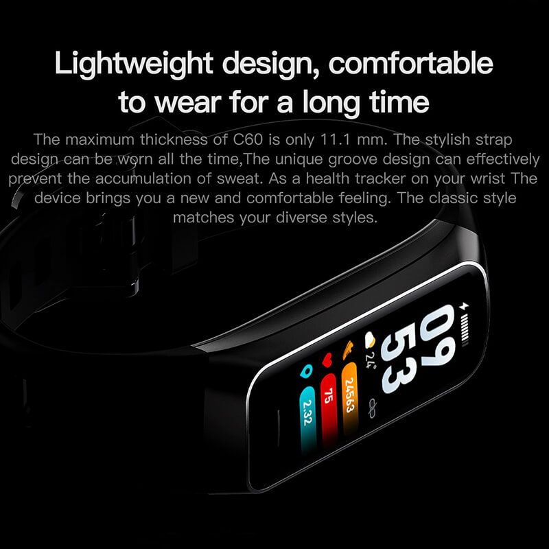 Smartwatch mit 1,1-Zoll-AMOLED-Display und magnetischer Aufladung – SF0560