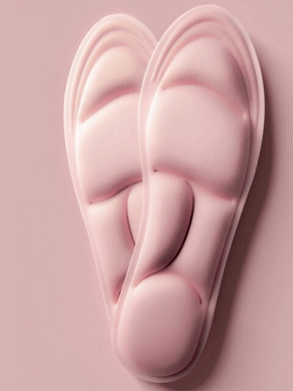 Soft Breathable Elastic Orthopedic Insoles SF0362, memory foam, anti-slip, shock absorbing, unisex design for comfort and support.