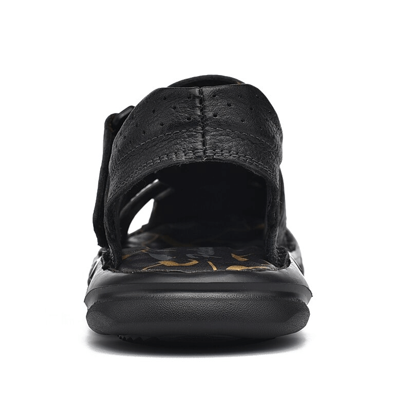 Weiche Sohlen aus echtem Leder, Trekking-Sandalen mit kollisionssicheren Zehen – SF1080 