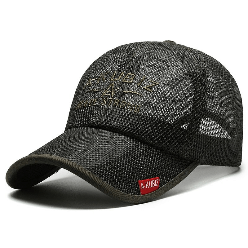 Sports Breathable Mesh Golf Snapback Hat / Quick Dry Baseball Cap - SF0824