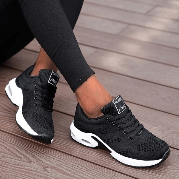 Sports Breathable Women's Running Shoes / Soft Flexible Sneakers - SF0275