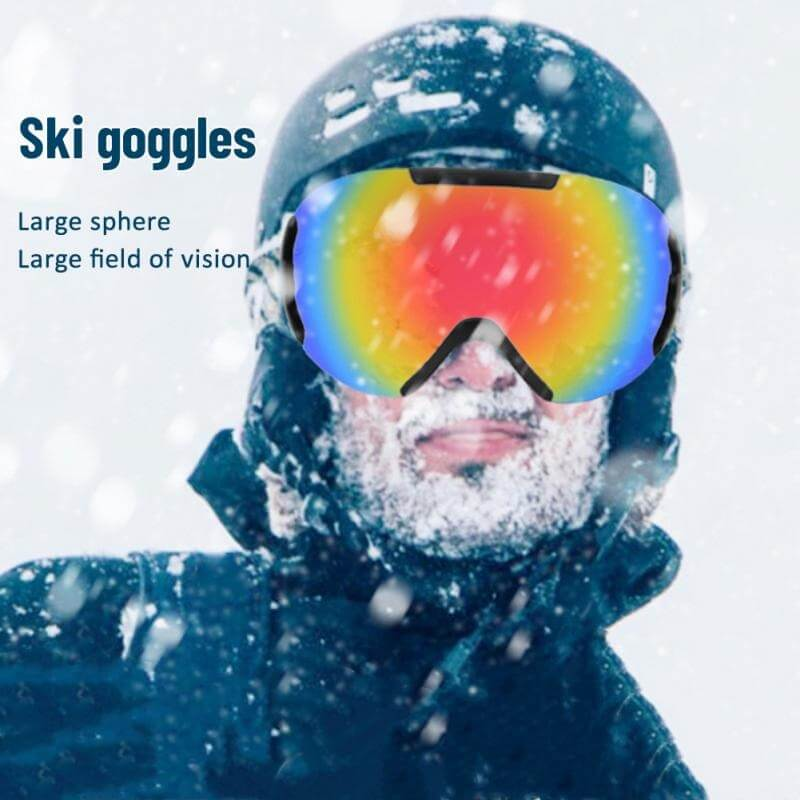 Lunettes de ski antibuée double couche Sports pour hommes et femmes - SPF0647 
