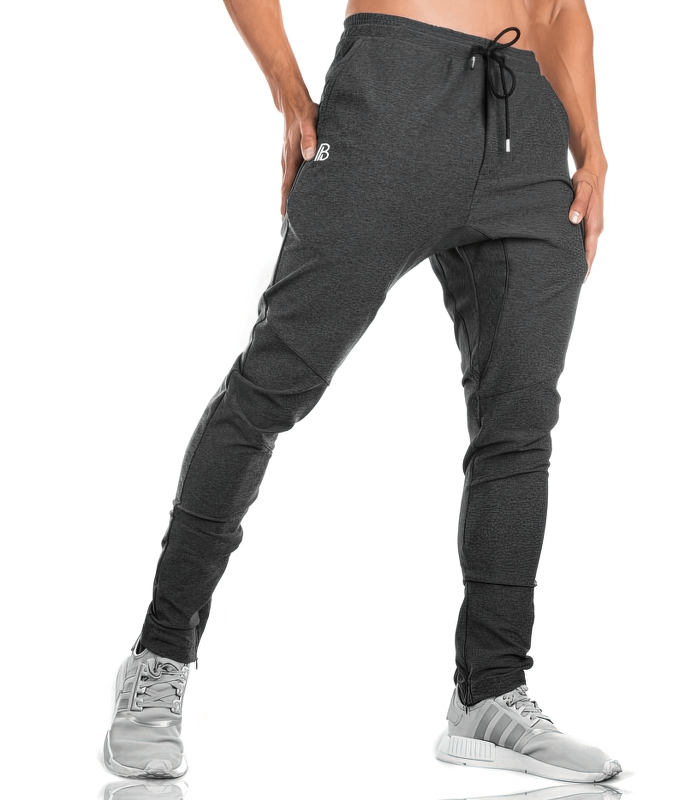 Sports Elastic Quick-Drying Men's Pants with Pockets - SF1117