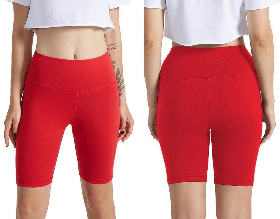 Sportliche, elastische, schnell trocknende Damen-Shorts bis zu den Knien für das Training – SF0189 