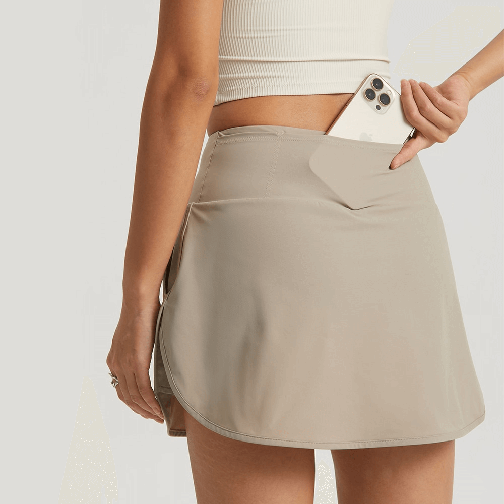 Sportliche elastische Damen-Rock-Shorts für Tennis – SF1256 
