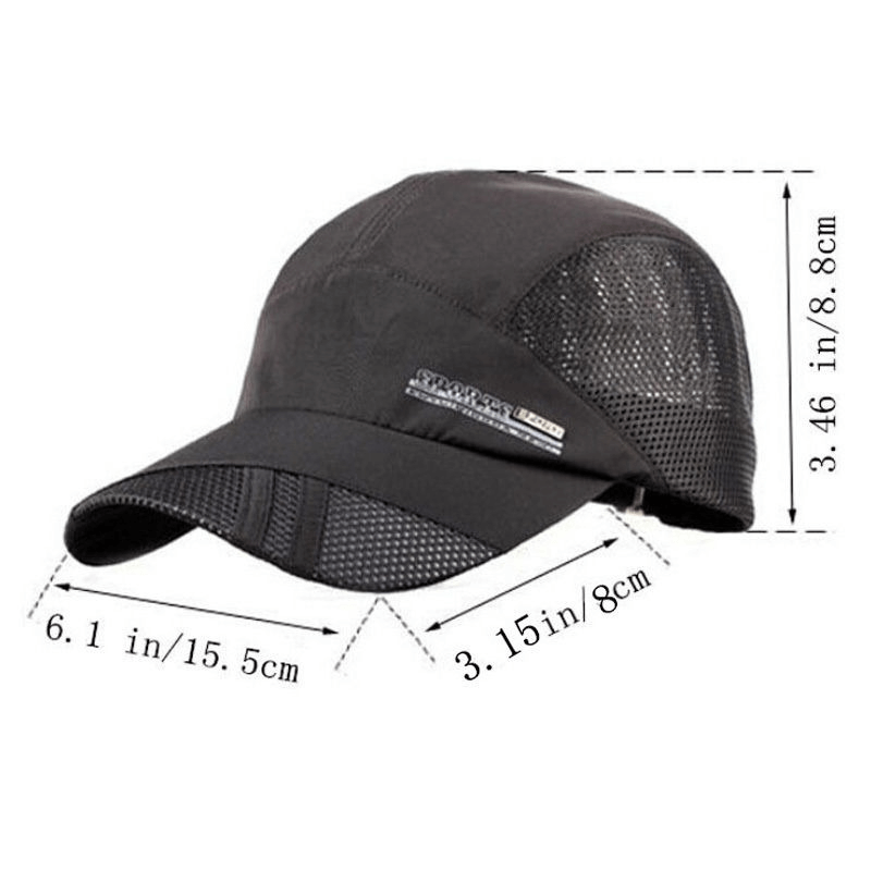Sports Mesh Running Baseball Cap / Outdoor Visor Hat - SF0667