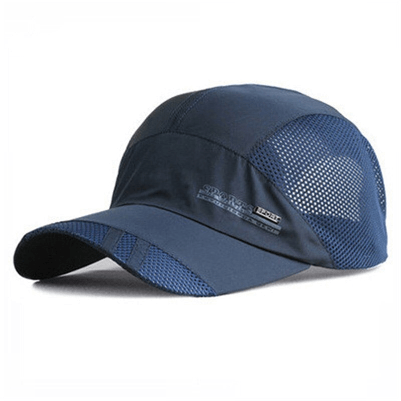 Casquette de baseball de course en maille de sport / chapeau de visière extérieure - SPF0667 