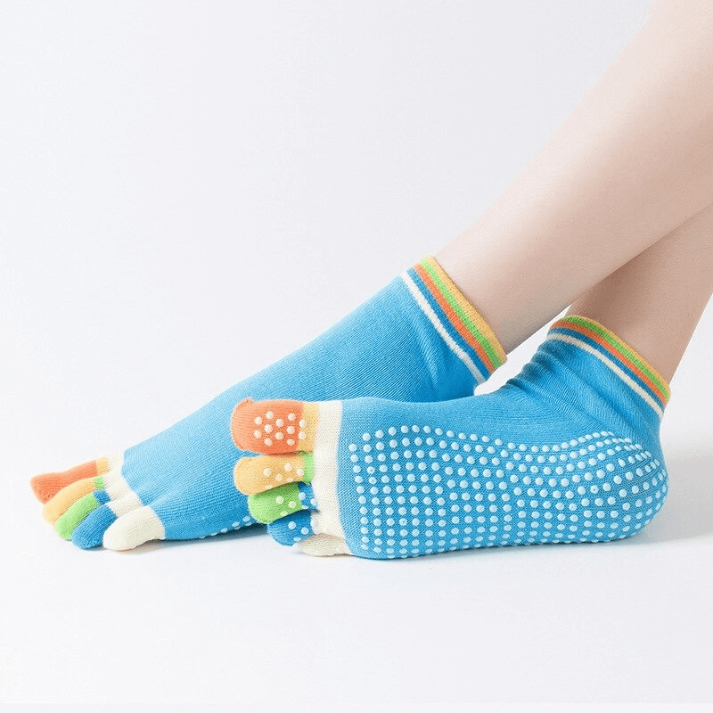 Chaussettes à cinq orteils antidérapantes à séchage rapide pour femmes - SPF0359 