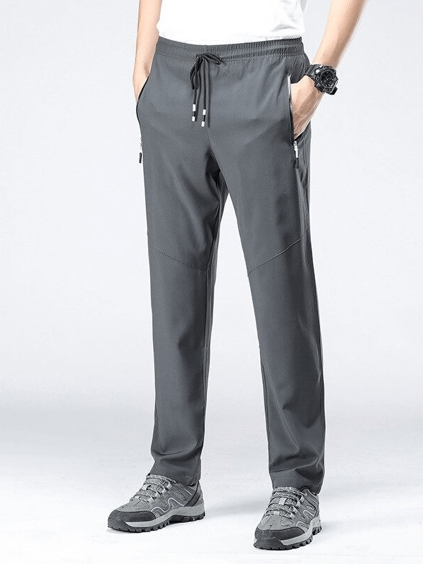 Sports Quick-Drying Men's Pants with Pockets - SF0228
