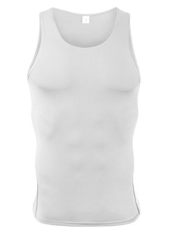 Sportliches, schnell trocknendes, schmal geschnittenes Herren-Tanktop für das Training – SF0381 