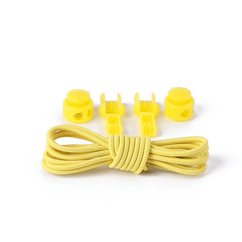 Stylish Elastic Laces for Sports Shoes without Ties with Spring Buckles - SF1127