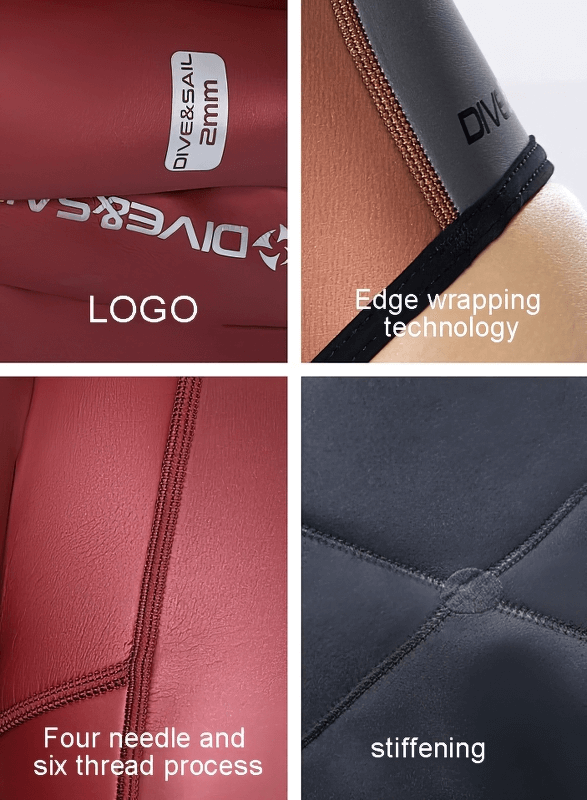 Stilvolle elastische Langarm-Tauchanzüge für Damen – SF0548 