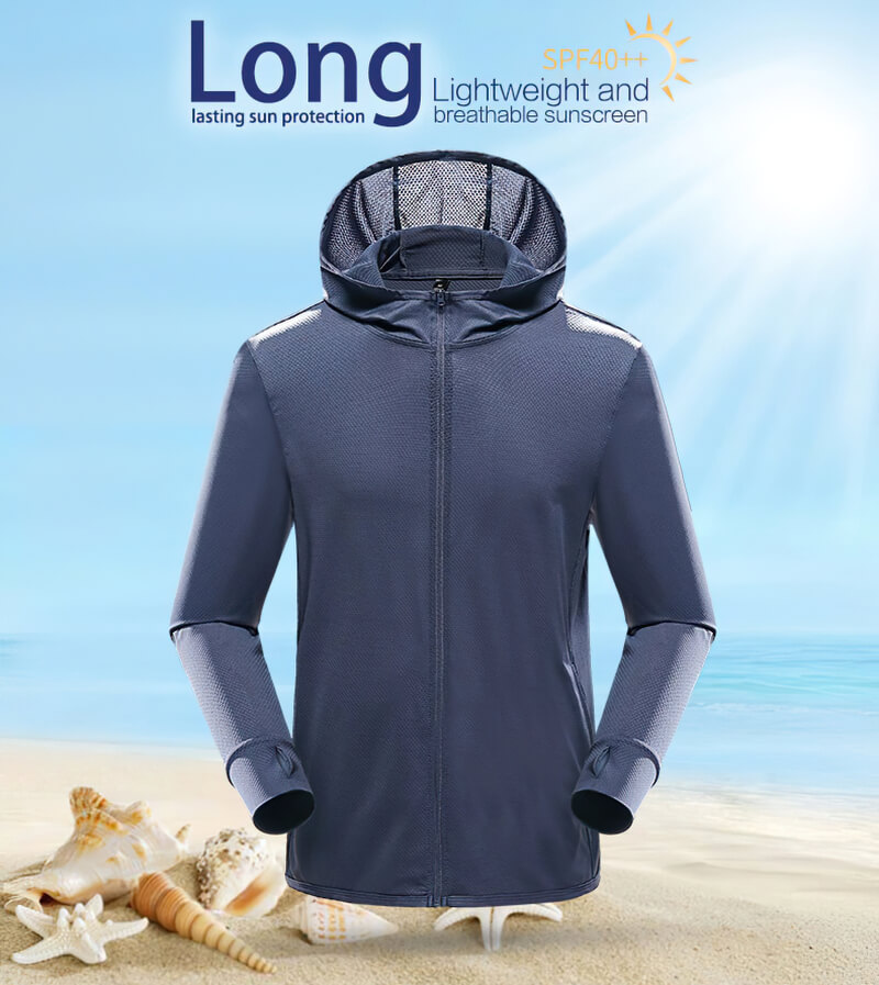 Stylish Light Windbreaker with Thumb Holes for Men - SF0158