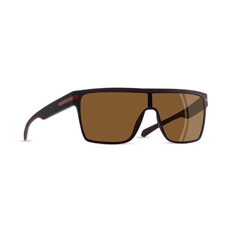 Stylish Male Oversized Square Sunglasses SF0660 with Flexible Frame and Polarized TAC Lenses, Unisex Fashion Eyewear