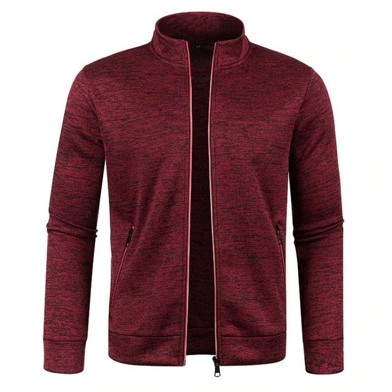 Stilvolle Herren-Sweatshirts mit Reißverschlusskragen – SF0383 