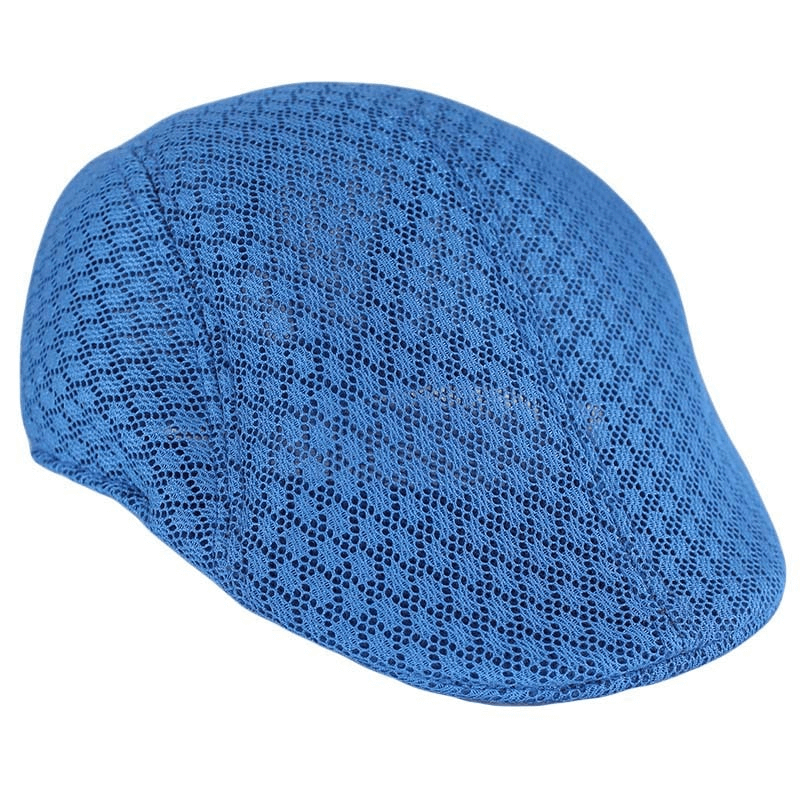 Stilvolle, durchbrochene, atmungsaktive Mesh-Mütze / Kopfbedeckung für Herren – SF0839 