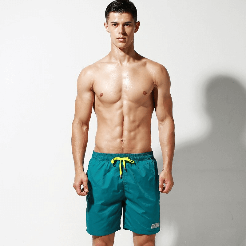 Stilvolle, schnell trocknende, atmungsaktive Herren-Shorts/Strandbekleidung – SF0841 