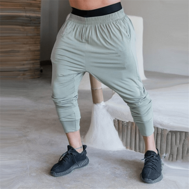 Pantalon de jogging élégant à séchage rapide pour hommes - SPF1115 