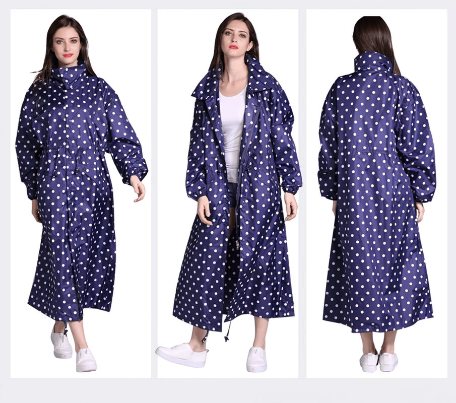 Stilvolle erweiterte wasserdichte Regenmäntel für Damen – SF0125 