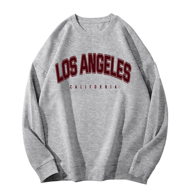Stilvolles Damen-Sweatshirt mit Buchstaben-Grafikdruck / warme, lockere Kleidung für Damen – SF0053