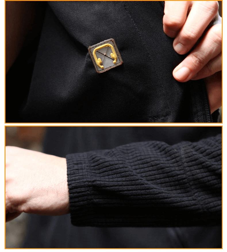 Close-up of Tactical Lightweight Fleece Jacket showing pocket detail and ribbed sleeve cuff.