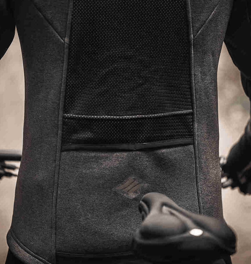 Vestes de cyclisme thermiques pour hommes avec capuche / coupe-vent chaud décontracté - SPF0484 