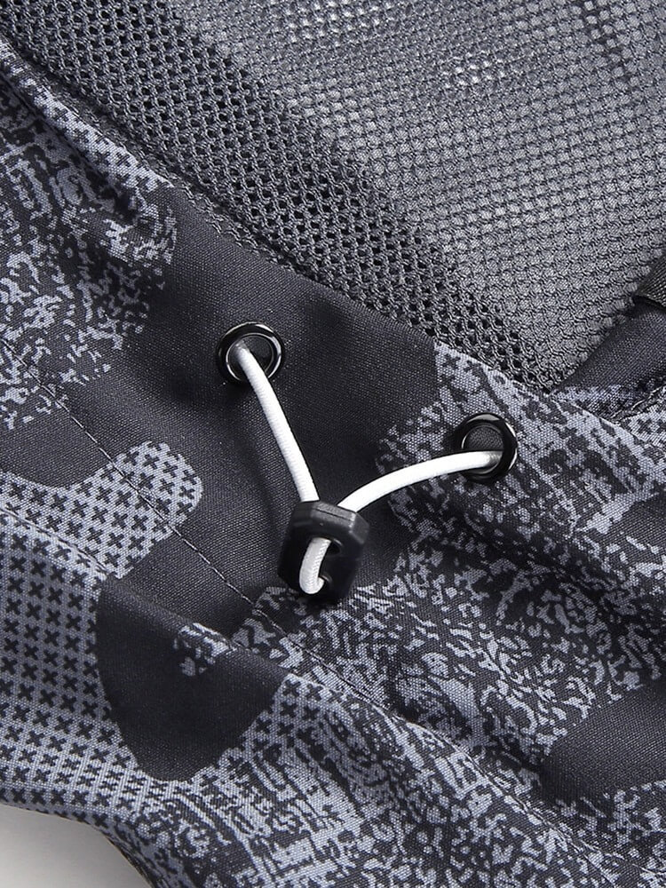Trekking Zipper Hooded Windbreaker / Men's Outwear - SF0455
