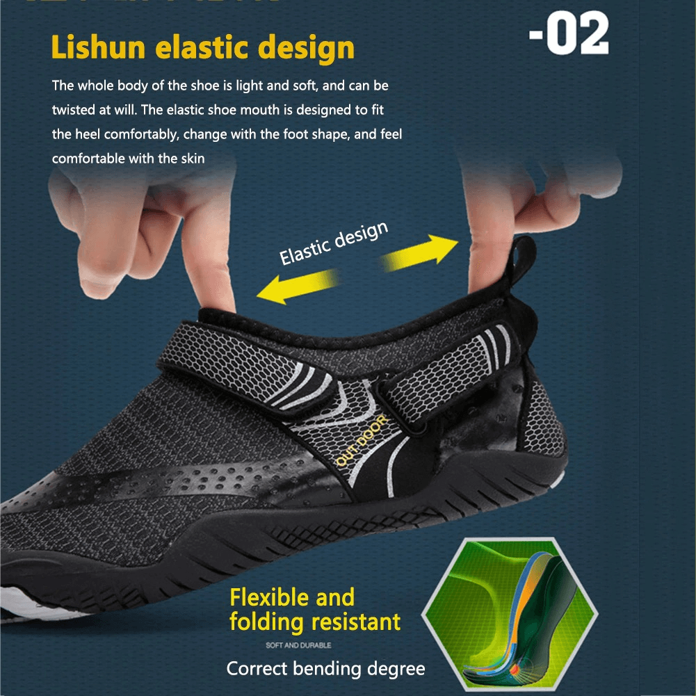 Atmungsaktiver, rutschfester Unisex-Wasser-Sneaker / weiche Schwimmschuhe – SF0356