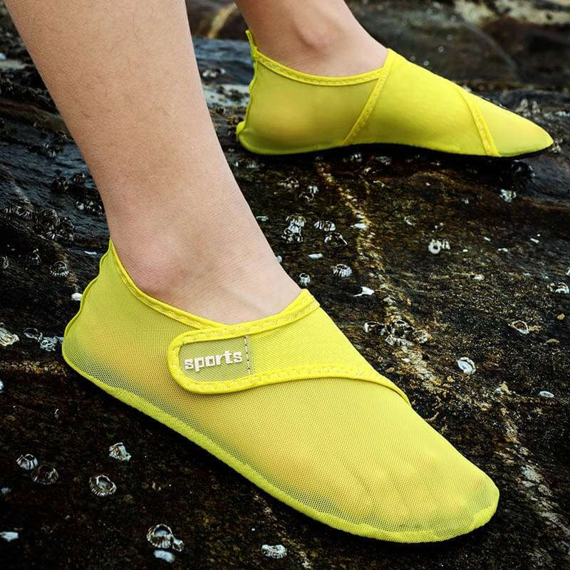 Chaussures d’eau en maille unisexe / Chaussures de plage respirantes à la mode - SPF0551 