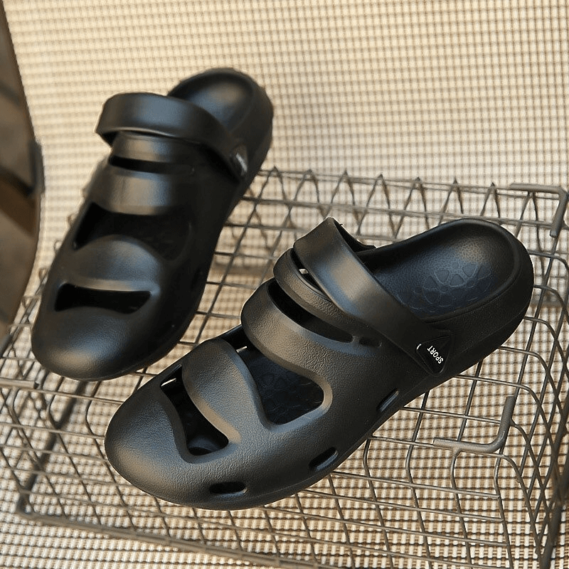 Unisex Soft Hollow Clogs Slippers / Outdoor Rubber Crocs - SF0640