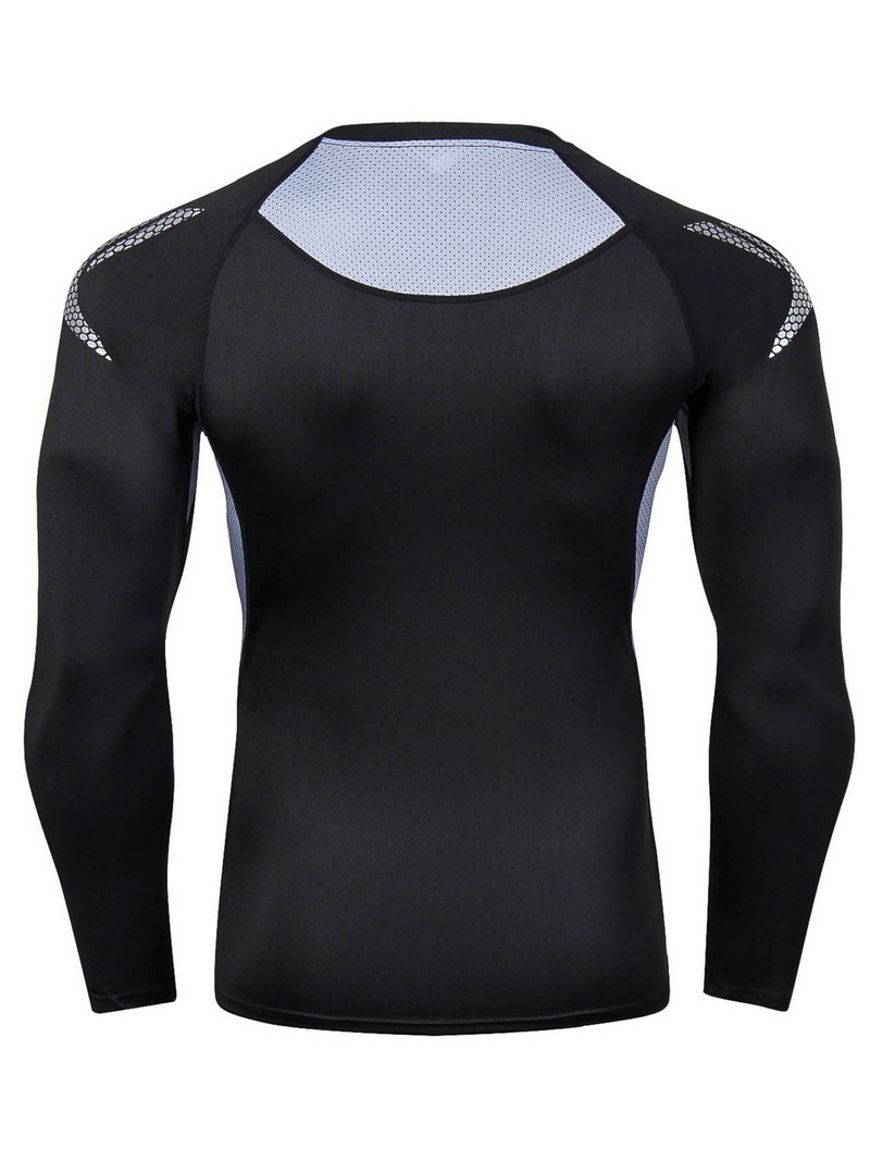 Compression Rash Guard Men Men's Rashguards