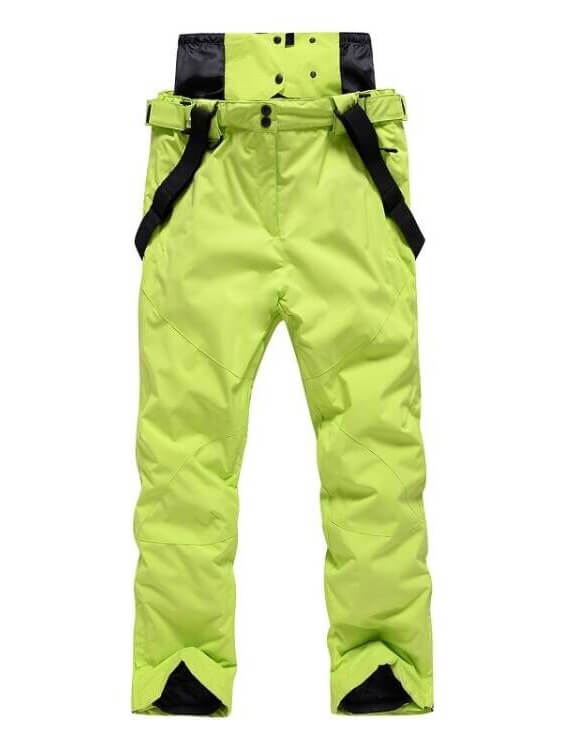 Pantalon de ski chaud avec bretelles pour homme et femme - SPF0597 