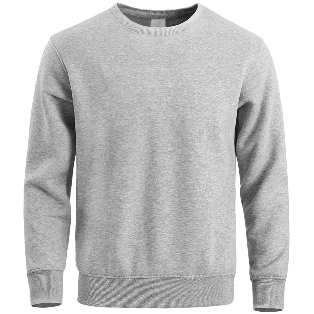 Warm Solid Color Sports Sweatshirt / Men's Clothing - SF0582