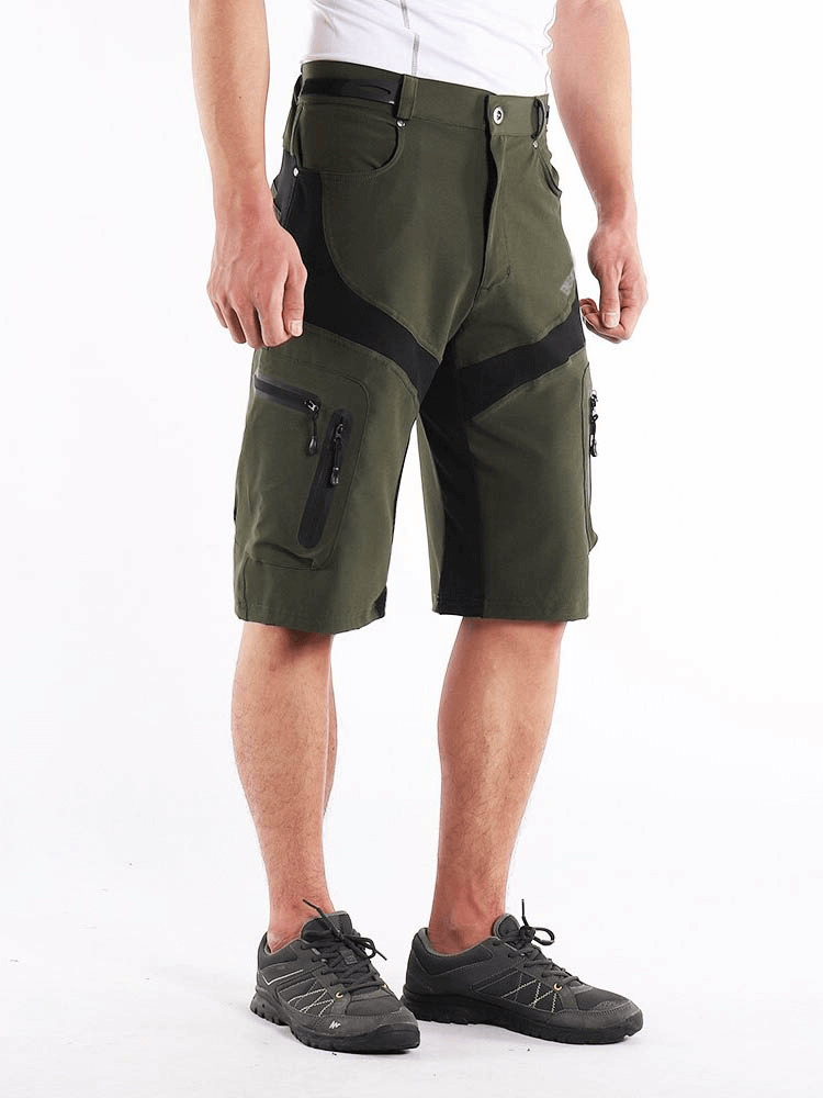 Water Resistant Downhill Mountain Bike Bicycle Shorts SF0592 with quick dry and UV protection, perfect for cycling adventures.
