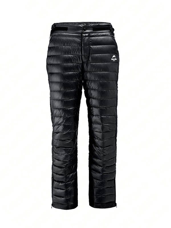 Pantalon de ski imperméable en duvet d'oie avec fermeture éclair ouverte des deux côtés pour homme - SPF0621 