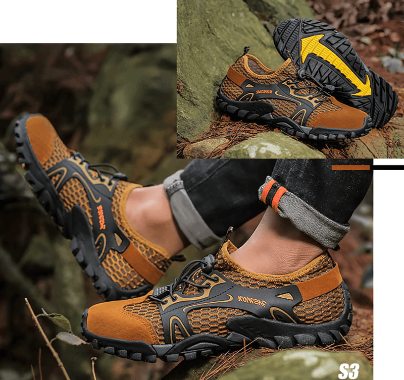 Waterproof Non-Slip Climbing Sneakers for Men / Casual Hiking Shoes - SF0579