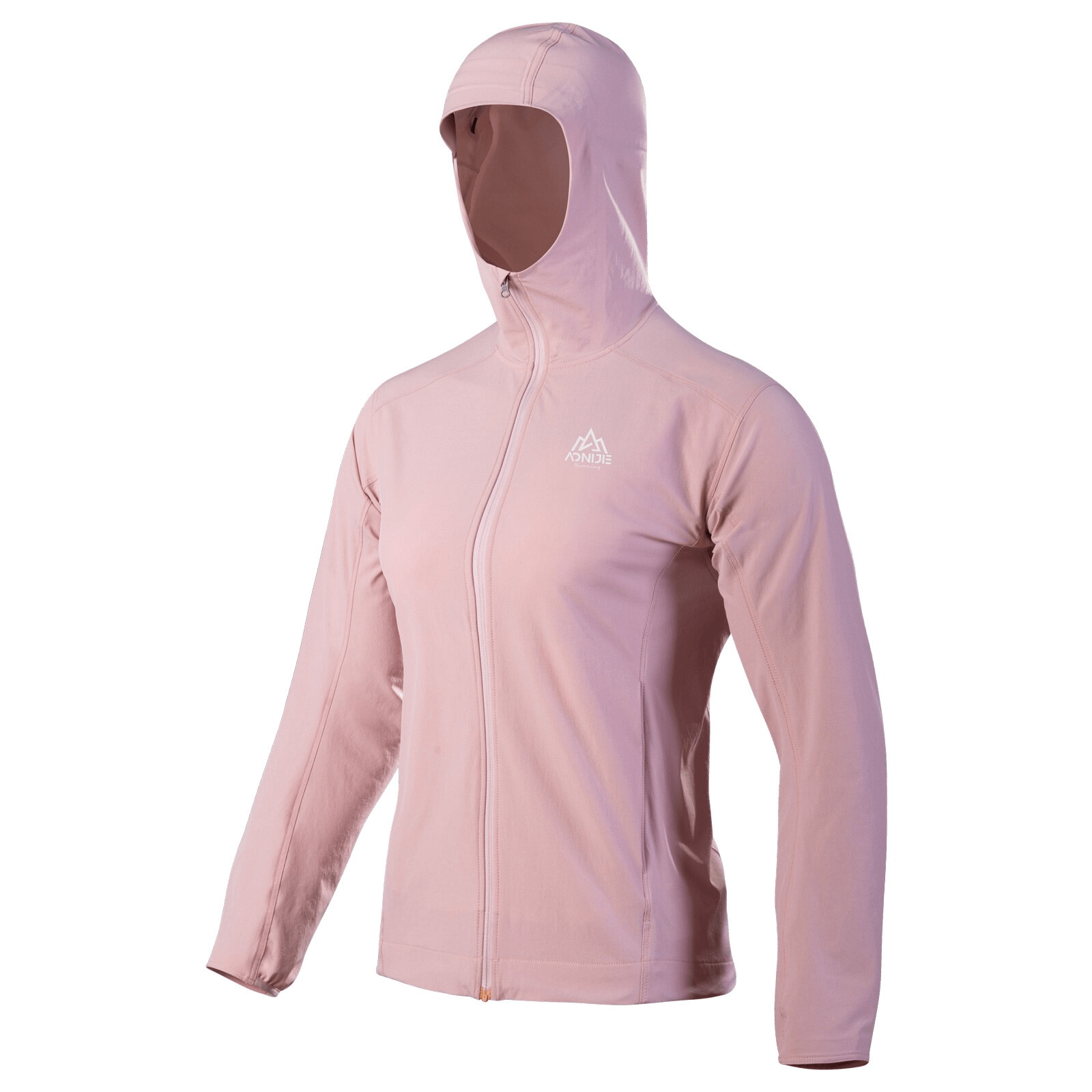 Veste de sport fine imperméable pour femme avec capuche sur fermeture éclair - SPF0897 