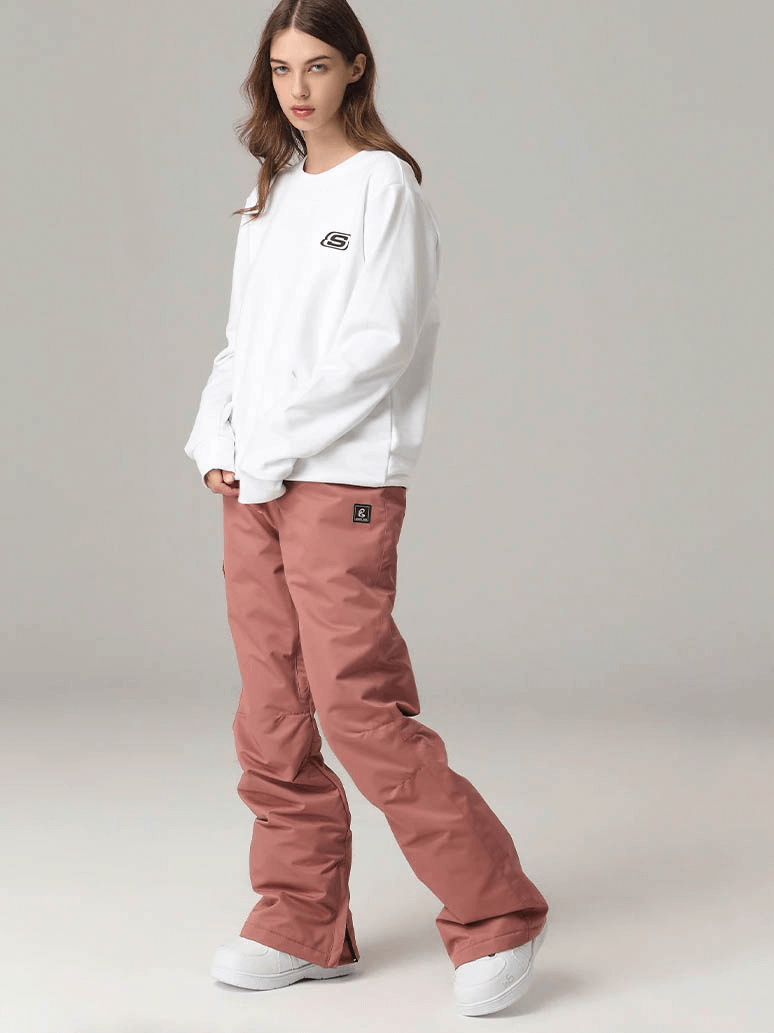 Pantalon de ski snowboard imperméable et chaud pour hommes et femmes - SPF0603 