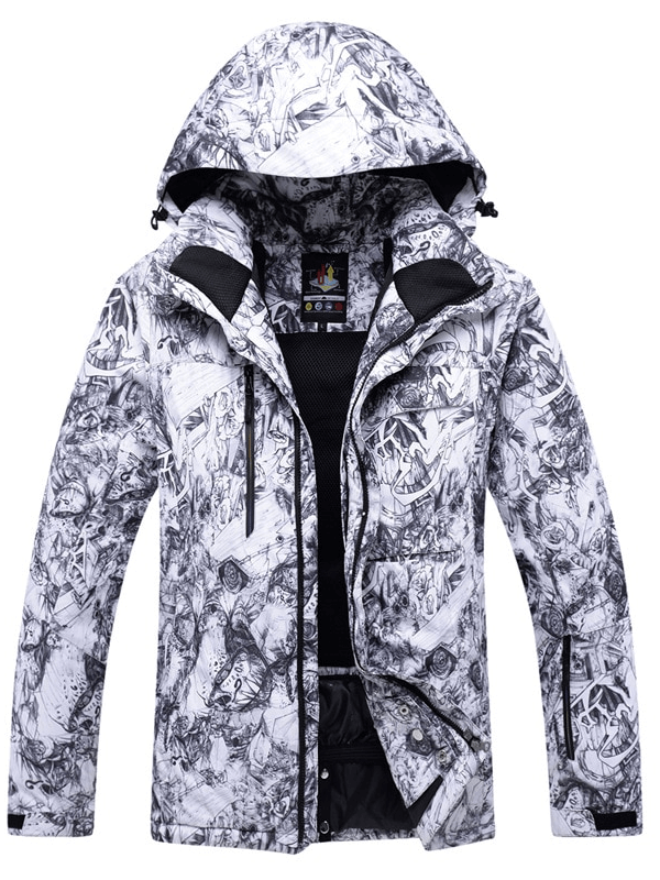 Waterproof Windproof Men's Ski Jacket / Sports Outerwear - SF0922