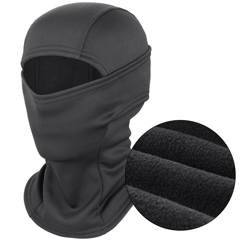 Windproof camouflage balaclava for whole face, unisex scarf in ultra-soft polyester, ideal for motosiklet and winter activities.